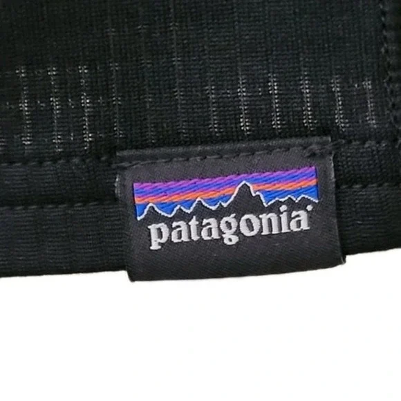 Patagonia Capilene Midweight Base Layer Top Womens Small Black 1/4 Zip Pullover - Picture 14 of 15